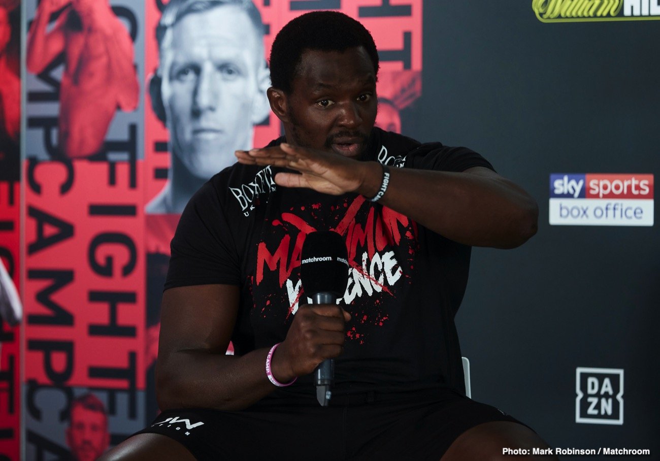 Arum Urges Dillian Whyte To “Stop Messing Around” And Work Out A Deal For Fury Fight