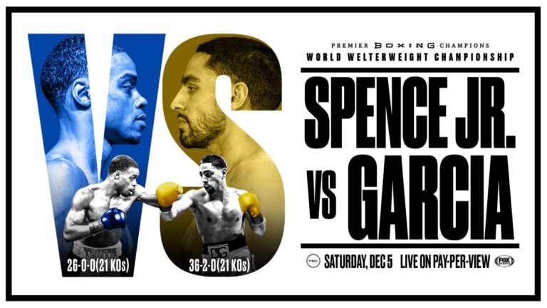 Errol Spence predicts Danny Garcia will be a dogfight for him