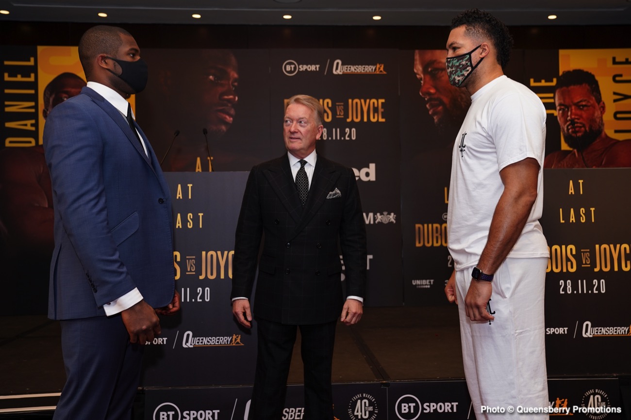 Dubois vs. Joyce: Who Will Be Standing When The (Big) Smoke Clears?