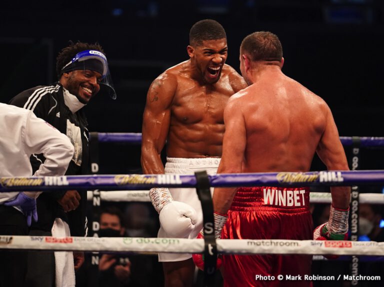 Anthony Joshua: We're not civilized people, we're warriors and I love it