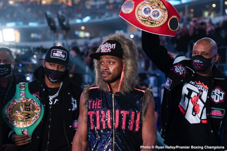 Errol Spence Aims To Make Up For Lost Time: "2021 Will Be A Busy Year"