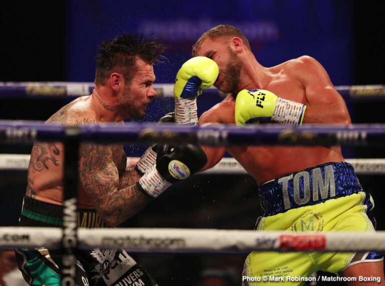 Saunders vs. Murray - Live Results & Photos