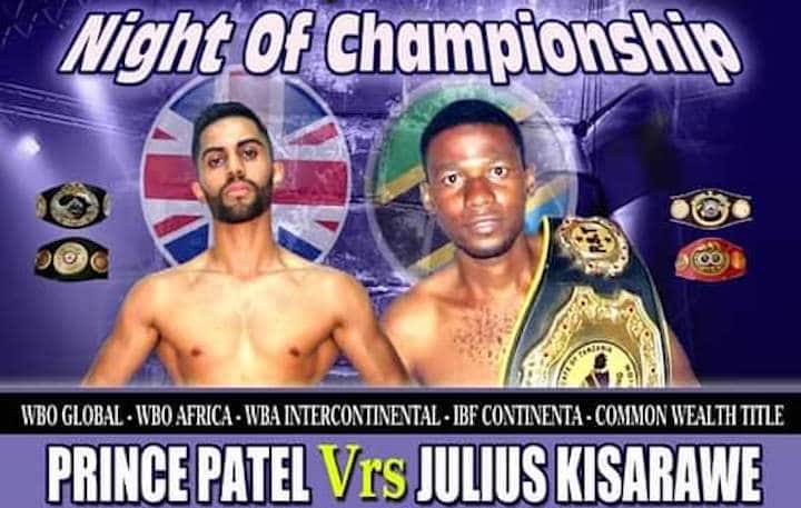 Prince Patel, Julius Kisarawe clash for 5 titles in Accra March 27