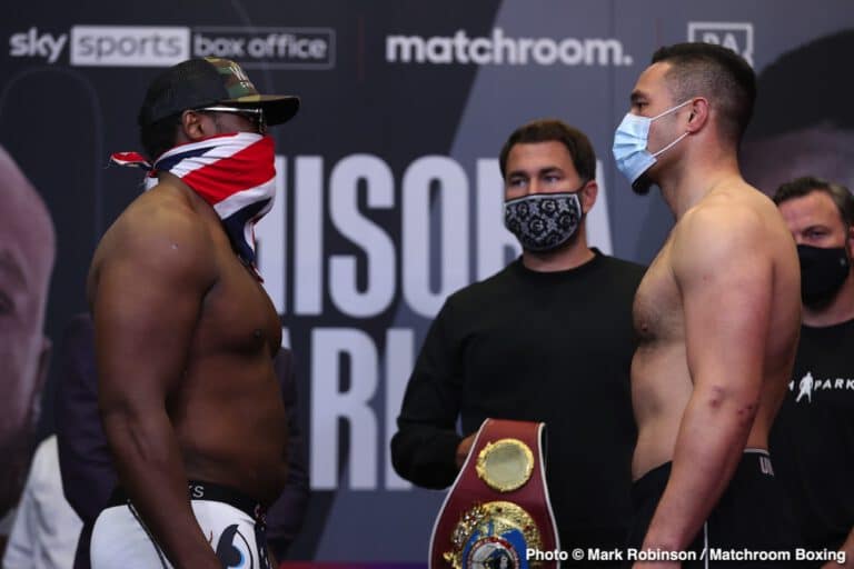 Haye Feels Buddy McGirt Will Bring Out A Great Performance From Chisora