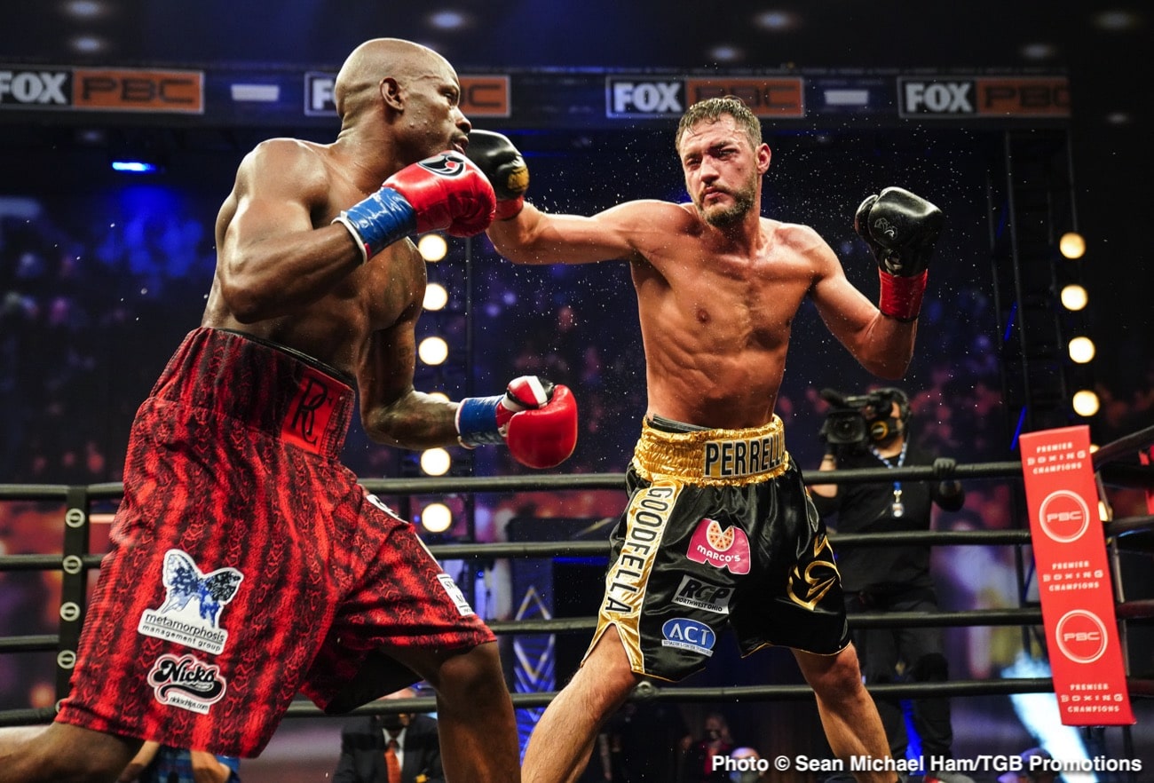 Tony Harrison & Bryant Perrella Fight To Split Draw - Boxing Results