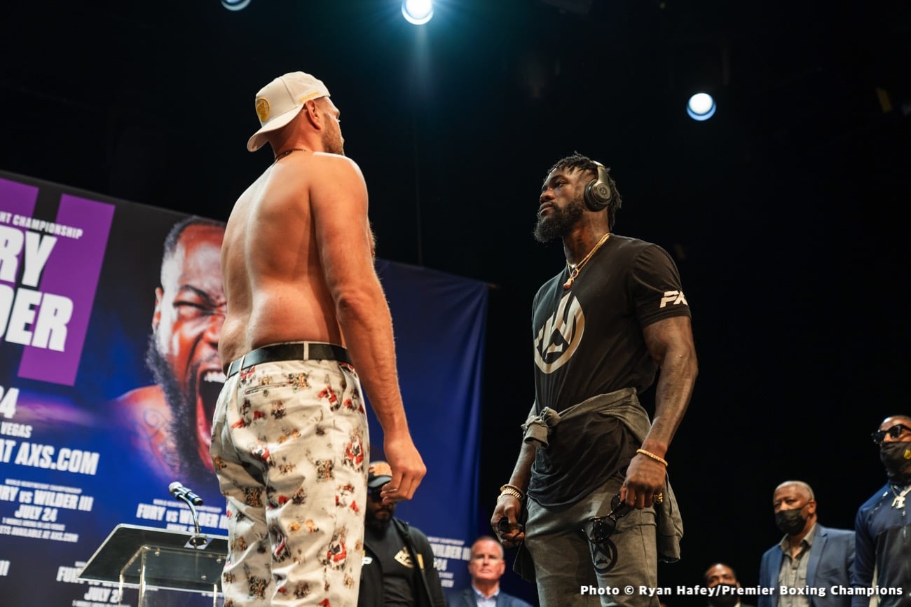 Fury has to be the favorite over Wilder - says Virgil Hunter