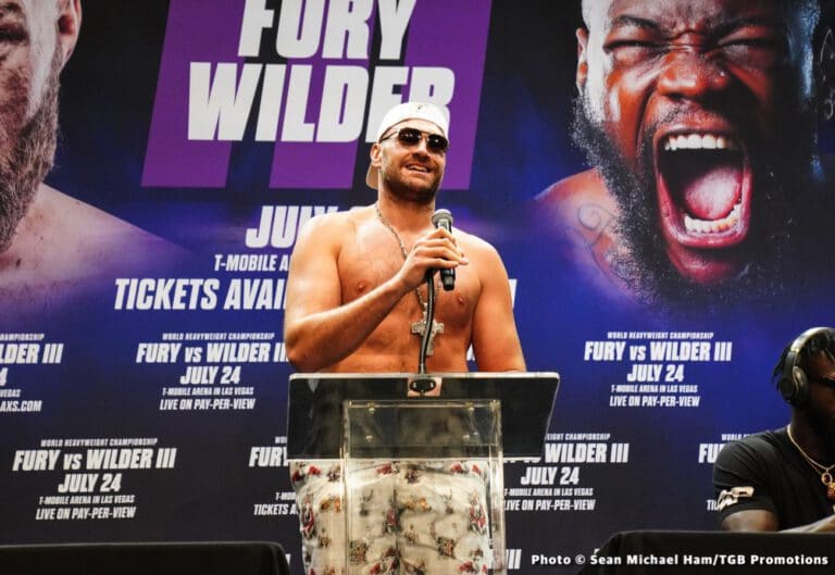 After Baby Daughter Scare, Tyson Fury Says He Hopes To Begin Training For Third Wilder Fight Today
