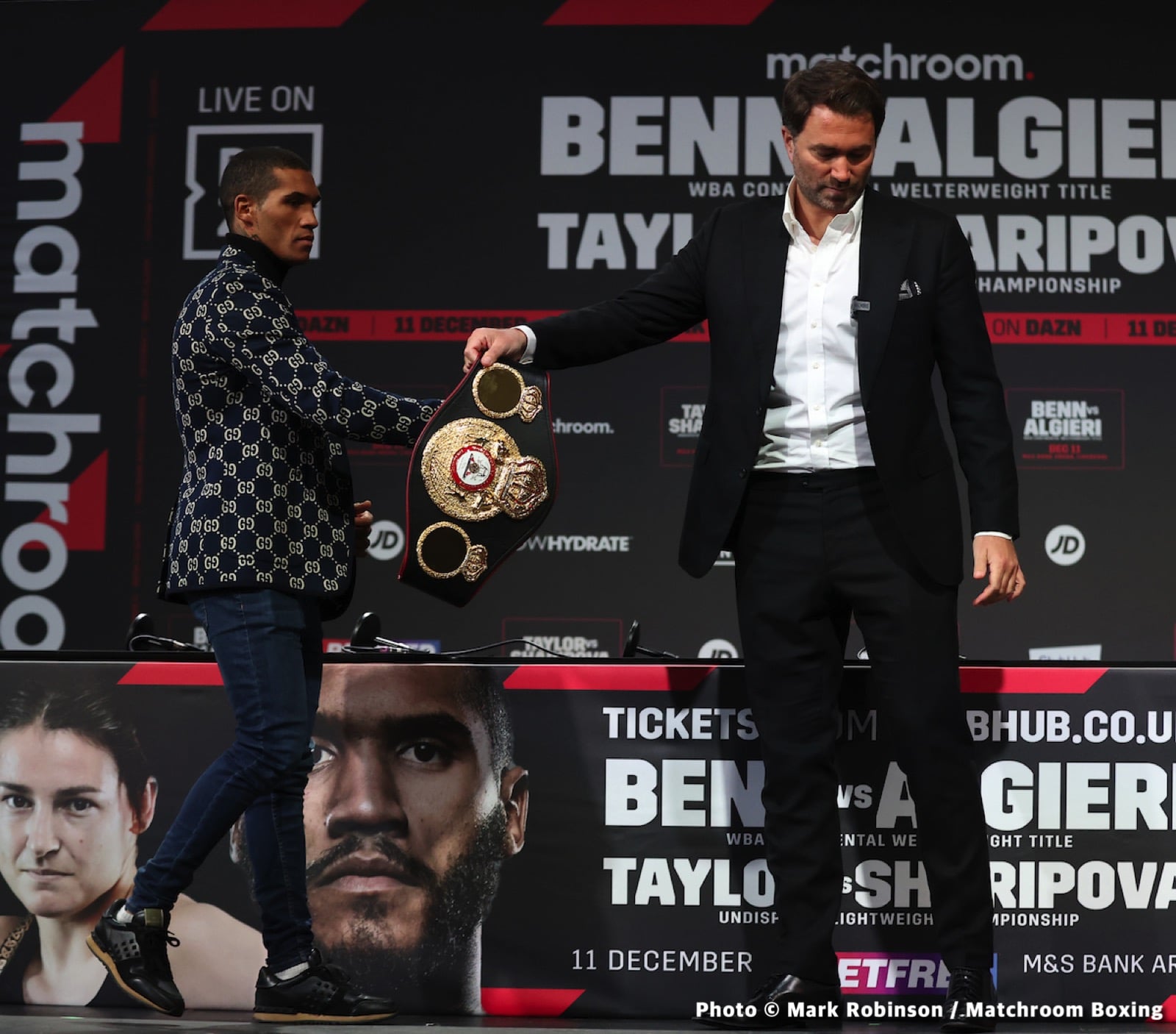 Eddie Hearn to resume Conor Benn's career in April, May or June