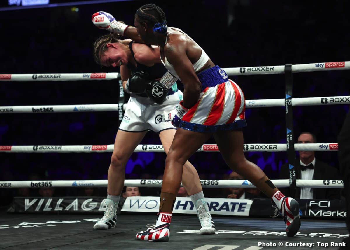 Claressa Shields Wins UD Over Savannah Marshall - Boxing Results ...