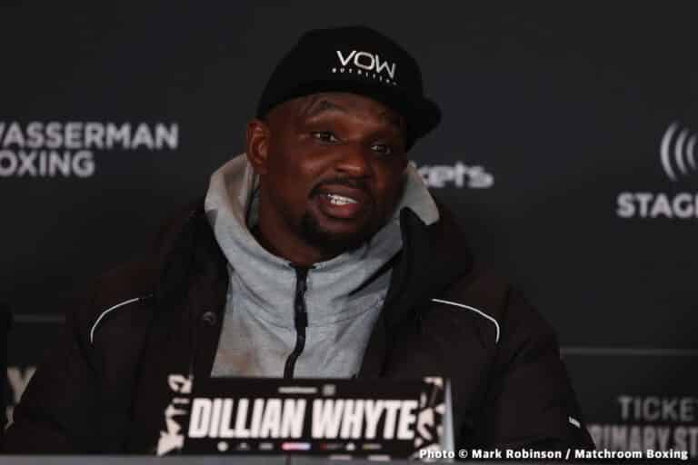 Dillian Whyte Says People Put “Too Much Emphasis On A Defeat” At Heavyweight Level