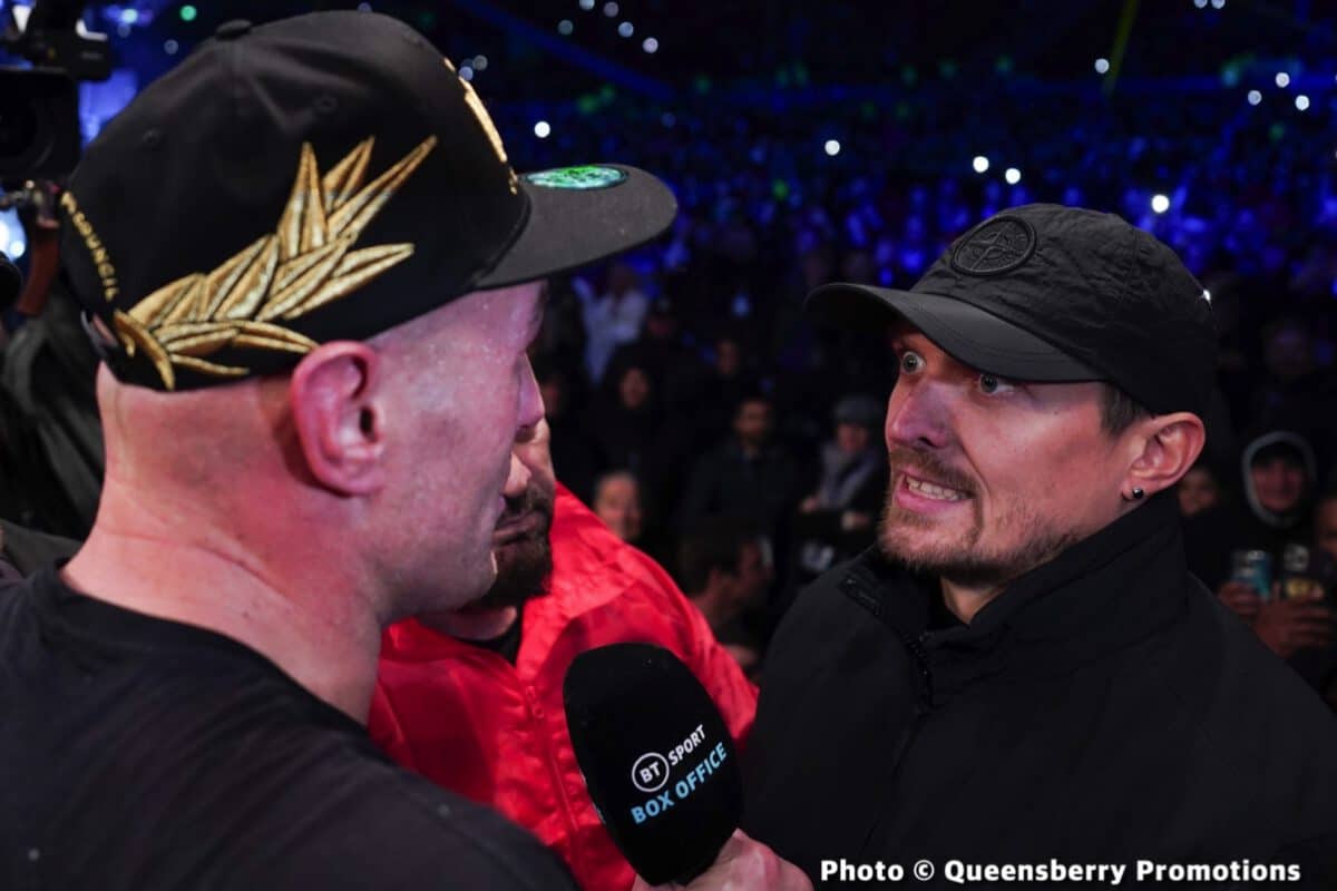 Fury vs usyk final results