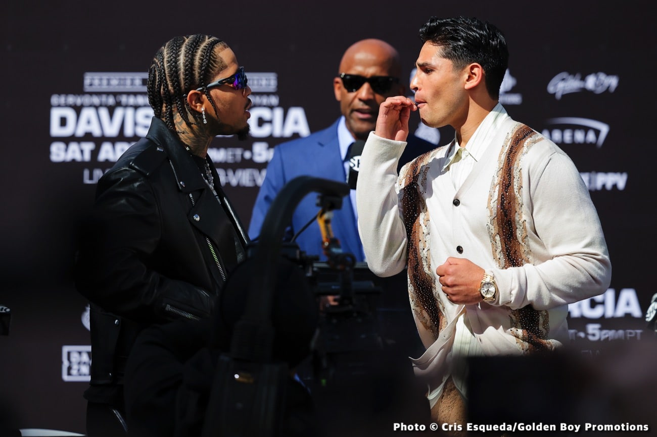 $84.99 price for Gervonta Davis vs. Ryan Garcia on April 22nd