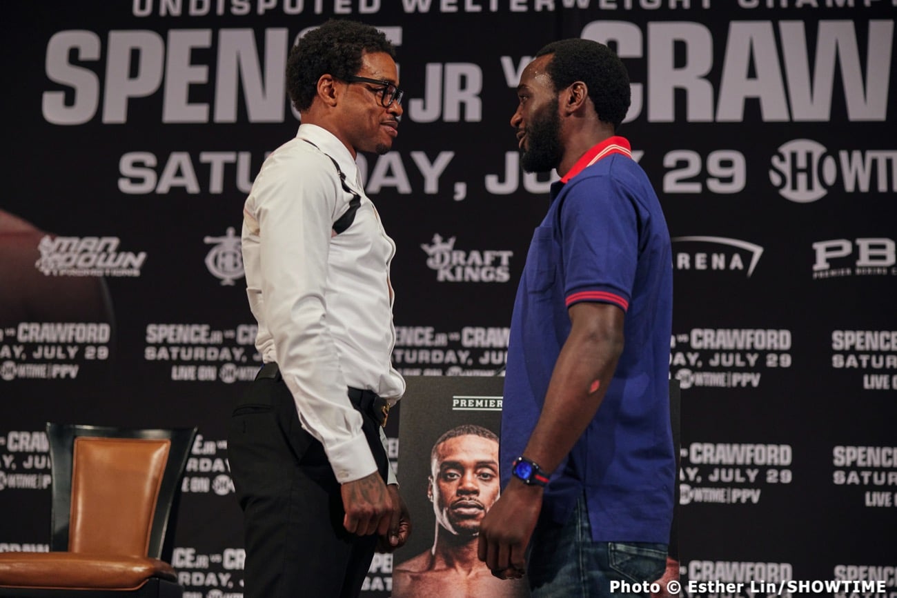 LIVE: Errol Spence Jr - Terence Crawford Press Conference Stream ...