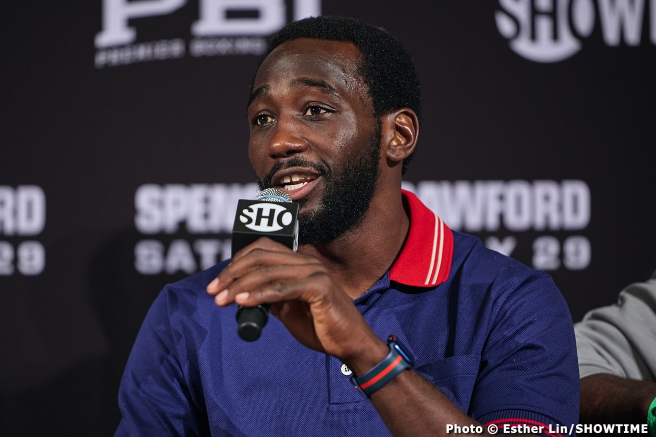 Crawford On Eras: “The Robinson Era, The Leonard, Hearns, Hagler, Duran Era – This Is The Terence Crawford Era”