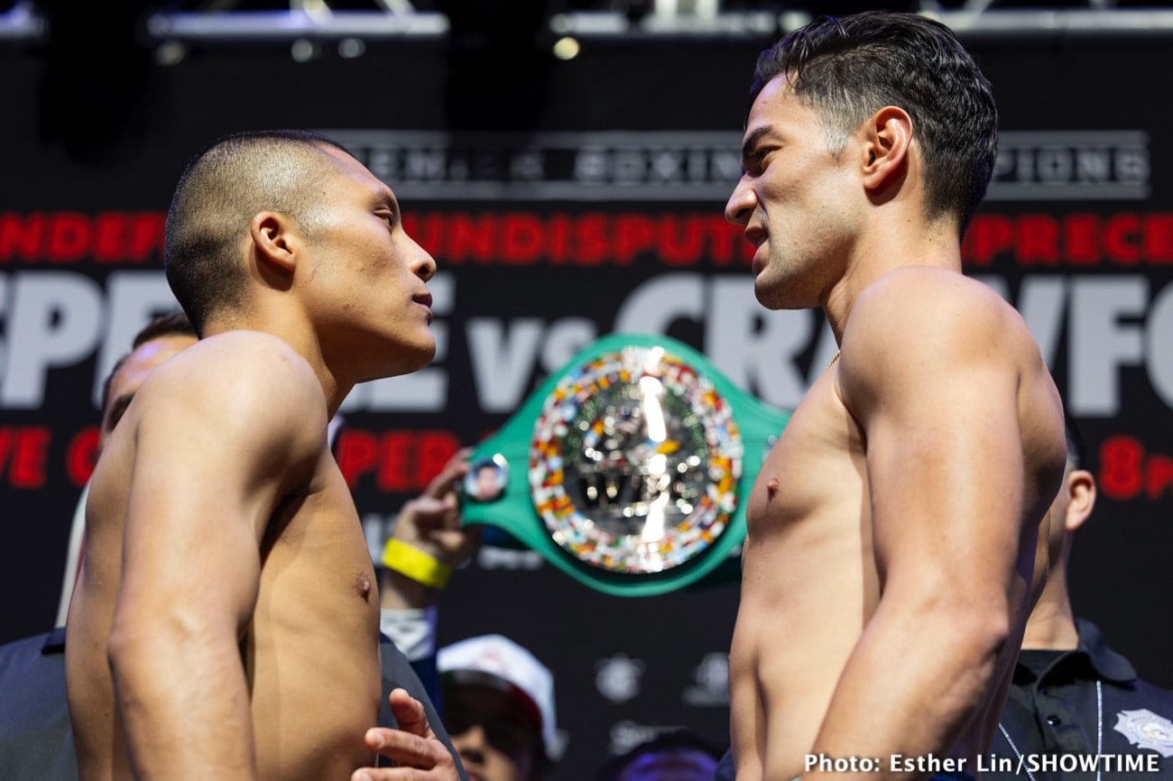 Showtime PPV undercard weights: Cruz - Cabrera & Donaire - Santiago