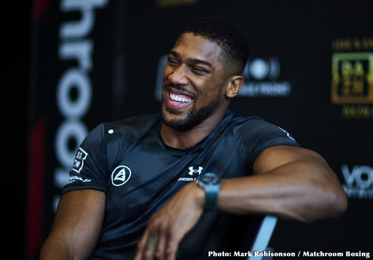 Will/Should Anthony Joshua Fight A Late Sub Next Saturday, Or Should He Sit It Out And Wait For The Wilder Fight?