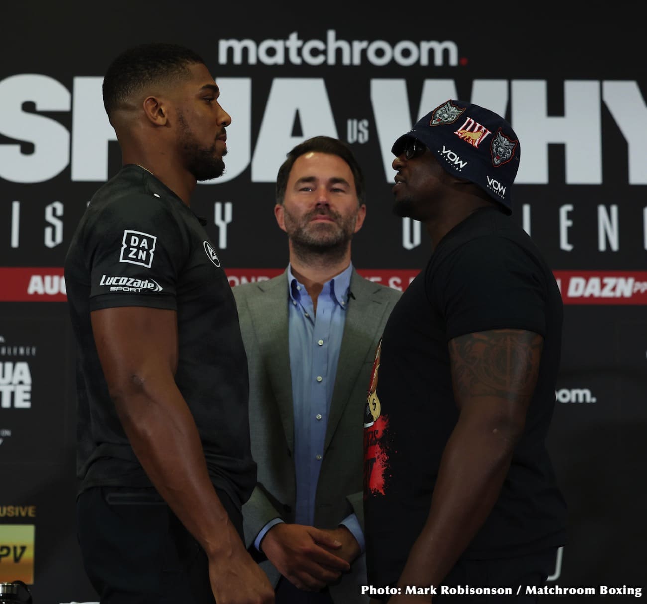 Anthony Joshua Vs Dillian Whyte: Start Time, Date, TV & Streaming ...