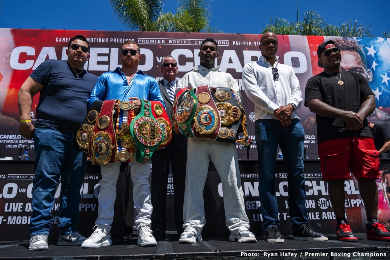 Jermell Charlo wants to be at 180+ to drain down for Canelo fight