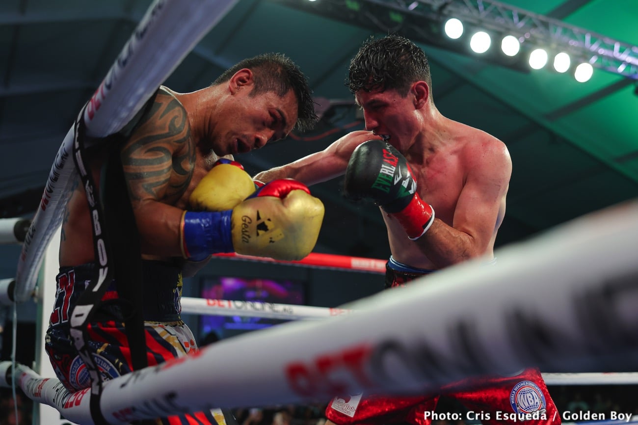 William Zepeda destroys Mercito Gesta in six round KO - Boxing results