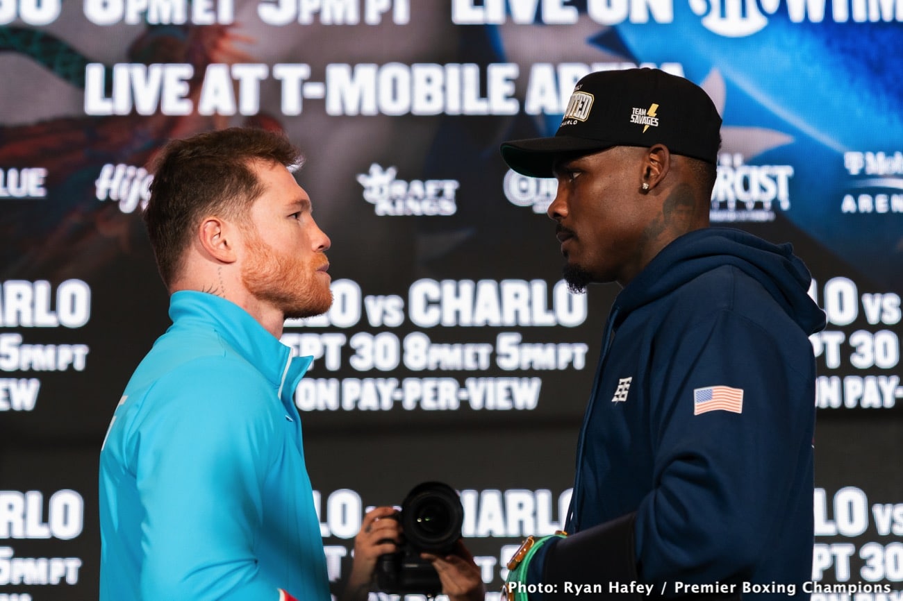 Canelo Alvarez wants to show Jermell Charlo why he's at the top