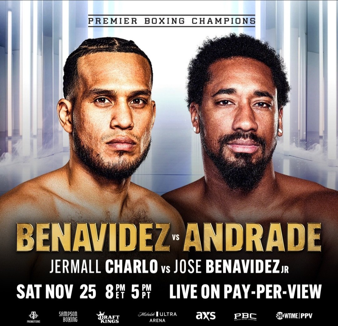 Jermall Charlo Vs. Jose Benavidez Jr Added To Benavidez-Andrade Card On ...