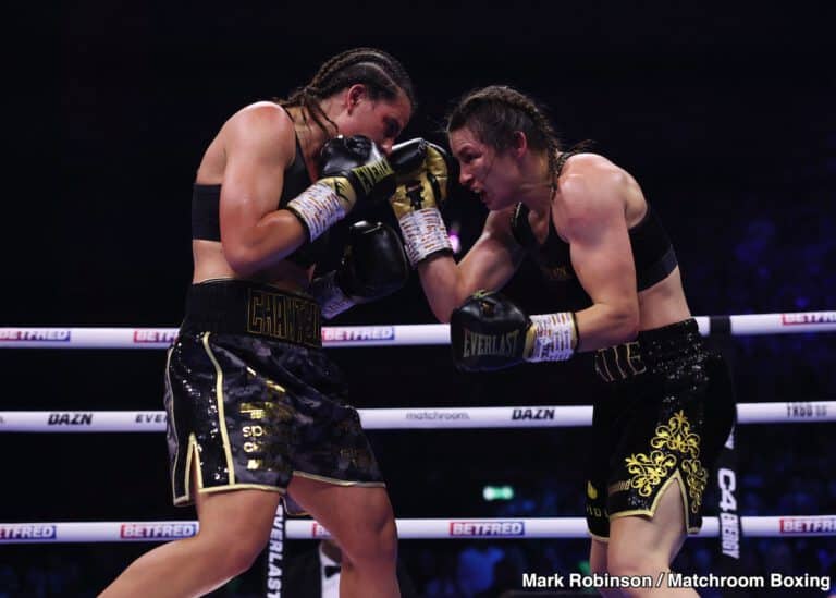 Warren Calls For Katie Taylor-Chantelle Cameron Trilogy Over Taylor-Serrano III