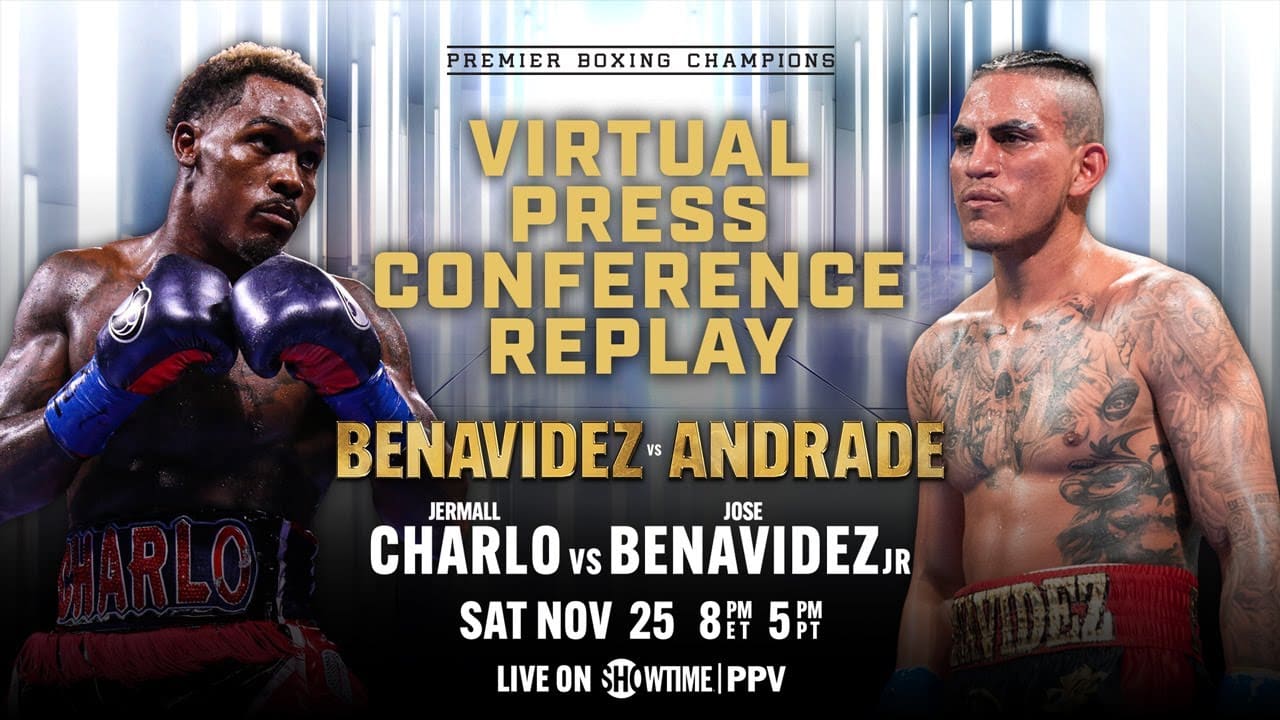 Jermall Charlo & Jose Benavidez Go At It During Virtual Press ...