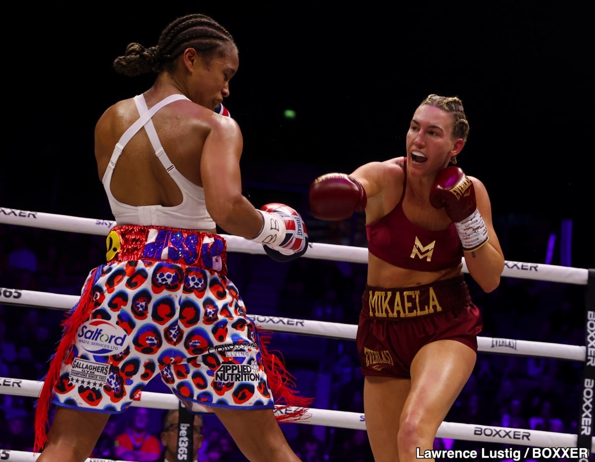 Natasha Jonas makes history by becoming first Black female boxing