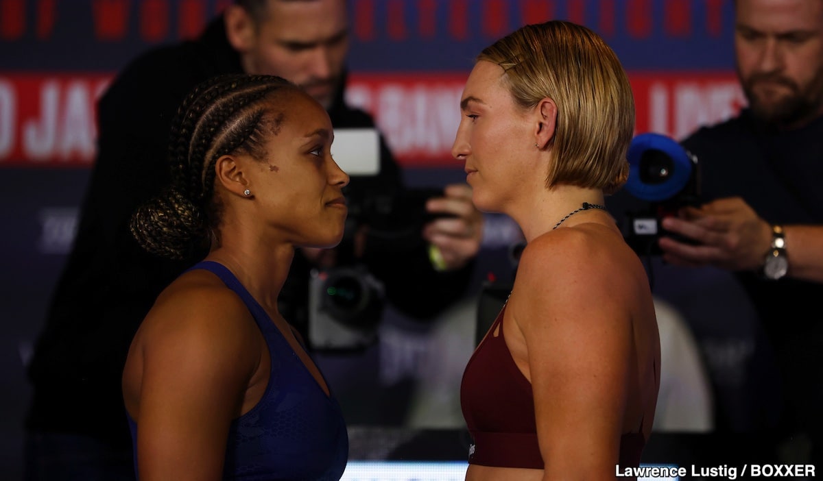 Natasha Jonas - Mikaela Mayer Fight: “Maybe You'll Get Hagler/Hearns!”