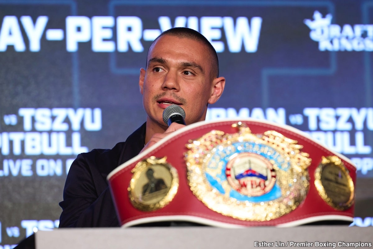 Tim Tszyu: Ready for Crawford, Spence Jr., or Ortiz