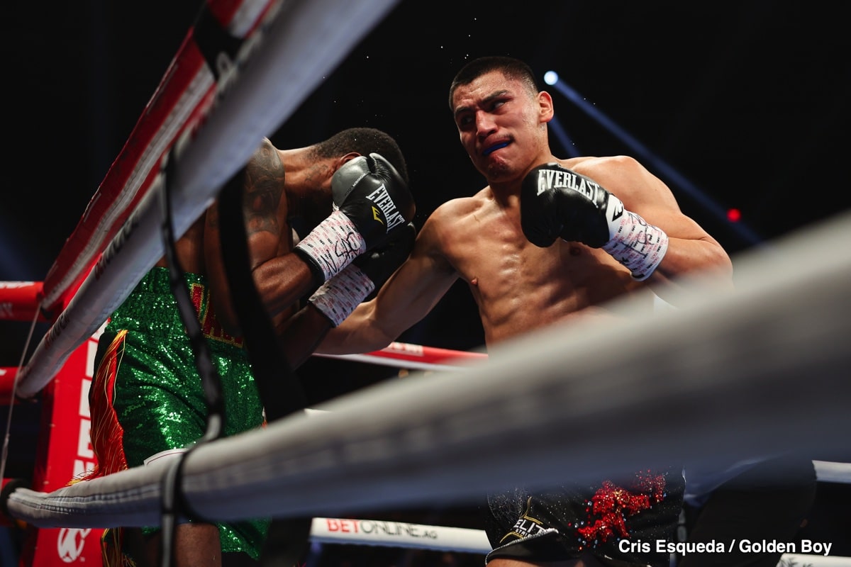 "I don't think it was a bad stoppage" - Vergil Ortiz Jr on TKO win over Fredrick Lawson