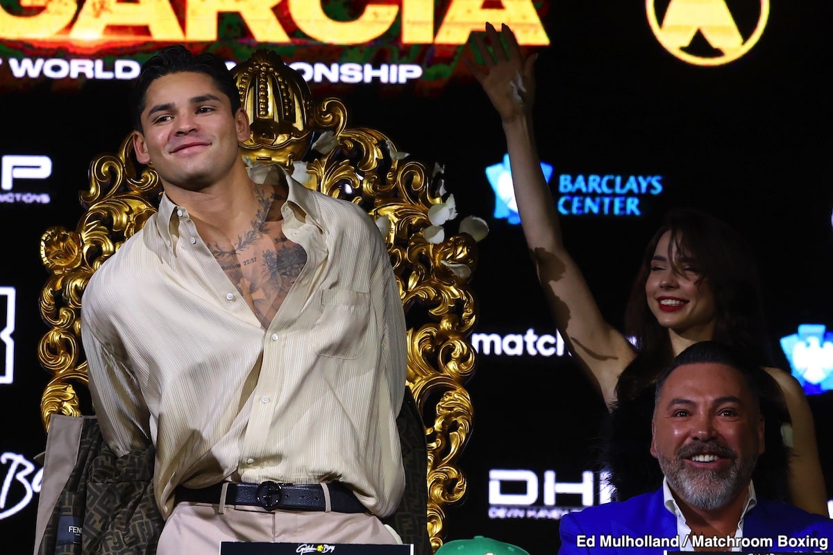 Garcia-Cruz & Haney-Ramirez: Blockbuster Doubleheader Headlines Times Square Boxing Card