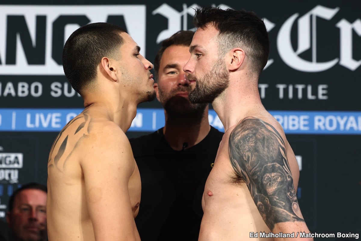 DAZN Weights: Berlanga and McCrory Make Weight, Cruz - Zamarripa Set for Lightweight Showdown