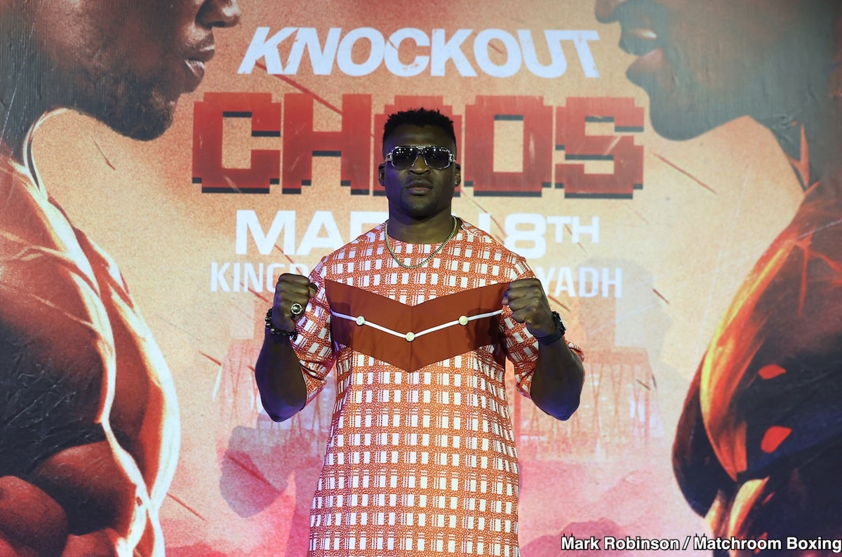 Ngannou's Power Casts Shadow Over Joshua's Undisputed Dreams