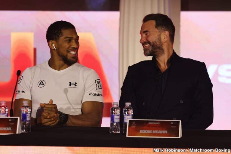 Eddie Hearn Throws Tyson Fury a Bone: A Fight With Anthony Joshua