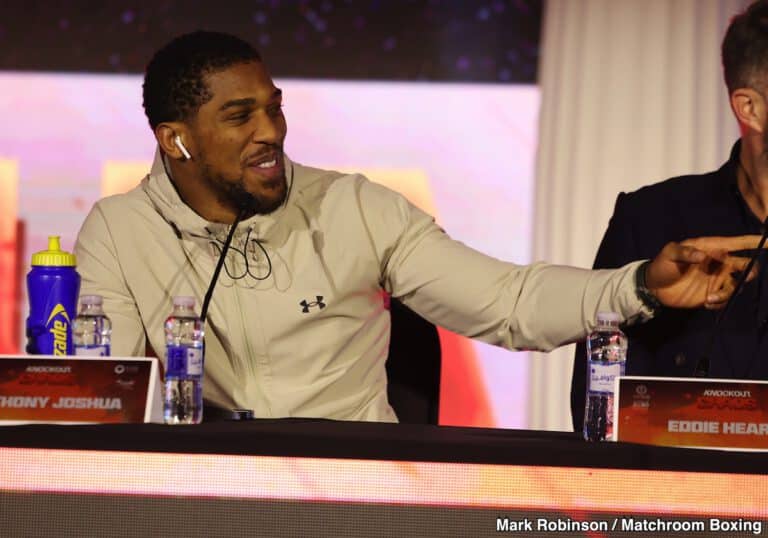 Eddie Hearn Lists Three Potential Names For Anthony Joshua's Next Fight