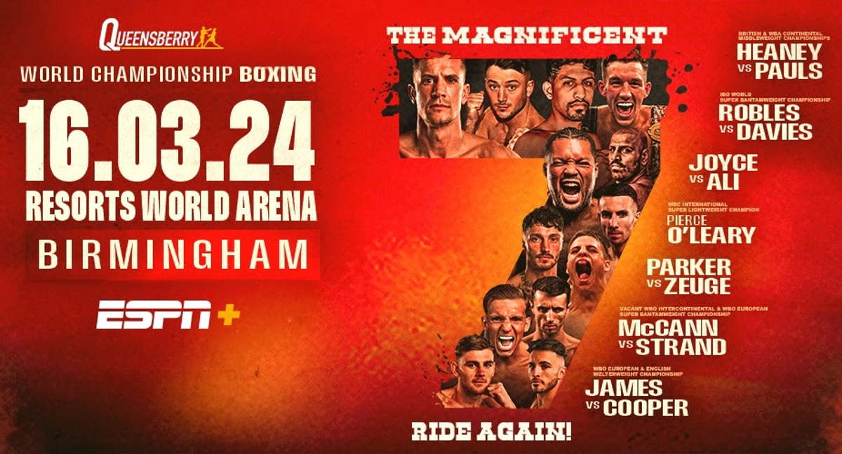 ESPN+ Weights: Joyce Vs. Kash Tonight In Birmingham - Latest Boxing ...