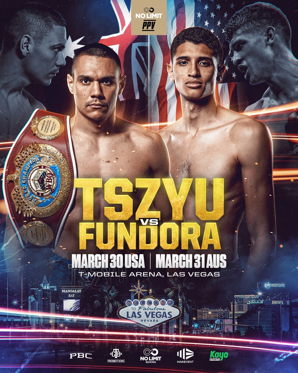 Fundora Aims For Upset Against Tszyu In Title Clash This Saturday On ...