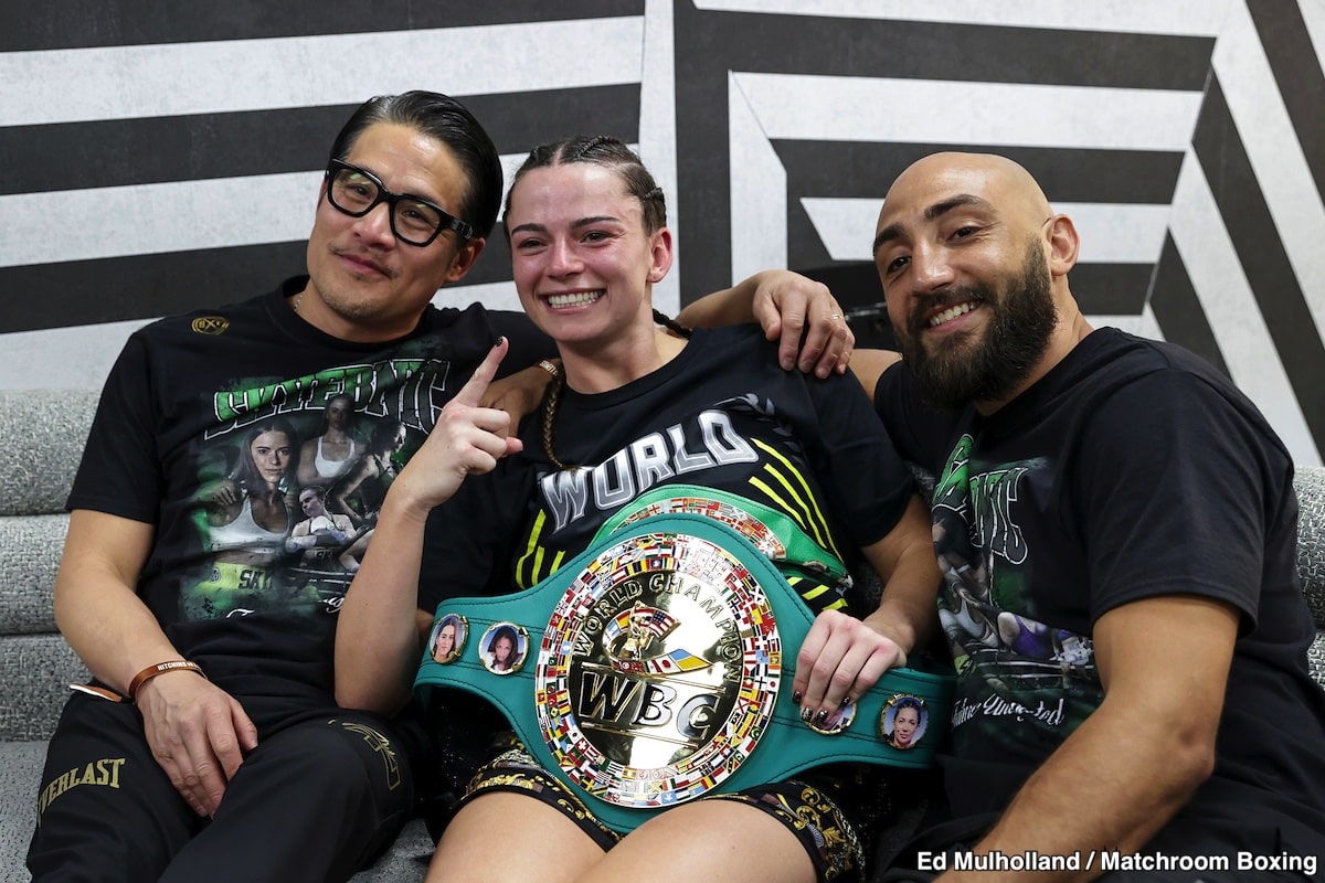 Skye Nicolson defeats Mahfoud, targets Serrano - Boxing Results