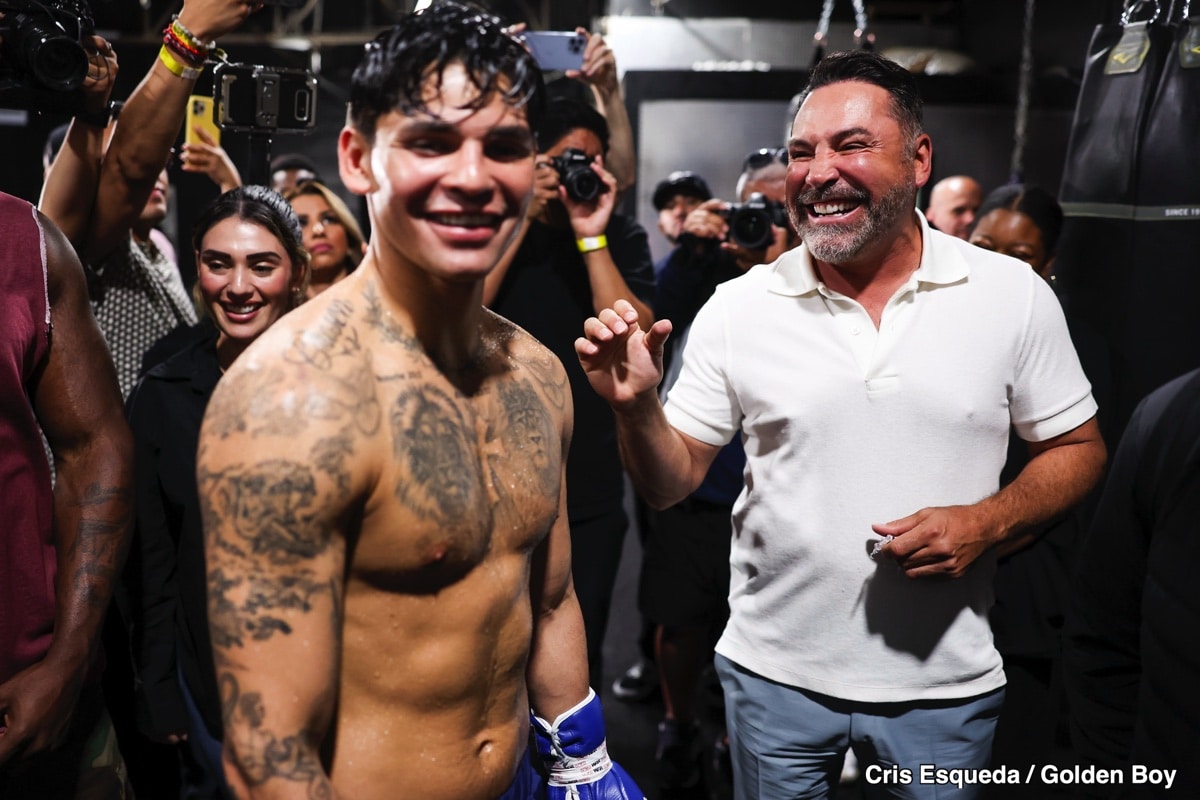 De La Hoya Excited To See “What Turki Alalshikh Decides To Do With Ryan Garcia”