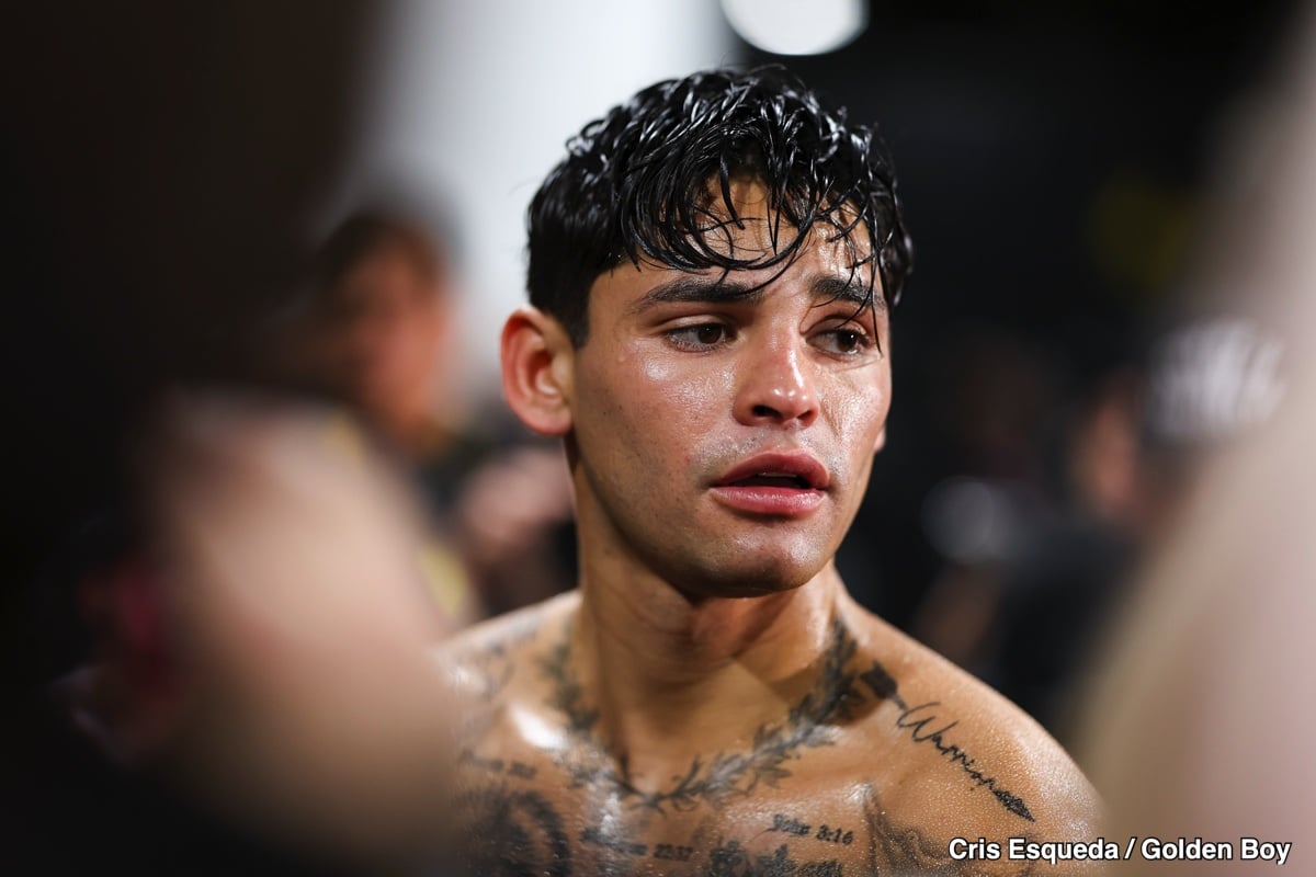 Ryan Garcia Plays The Victim Card In 