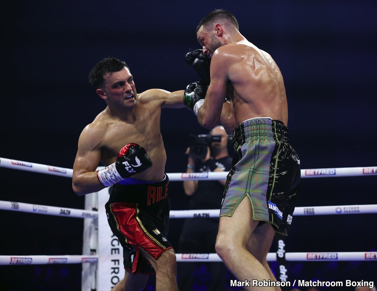 Catterall Gets His Revenge, Scores 12 Round UD Over Josh Taylor - Boxing Results