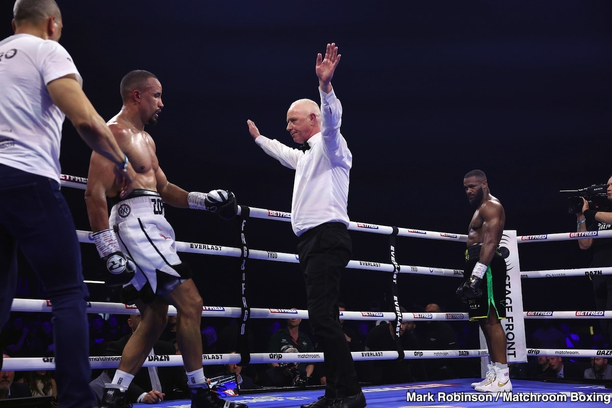 Cheavon Clarke Stops Ellis Zorro In Eight - Boxing Results