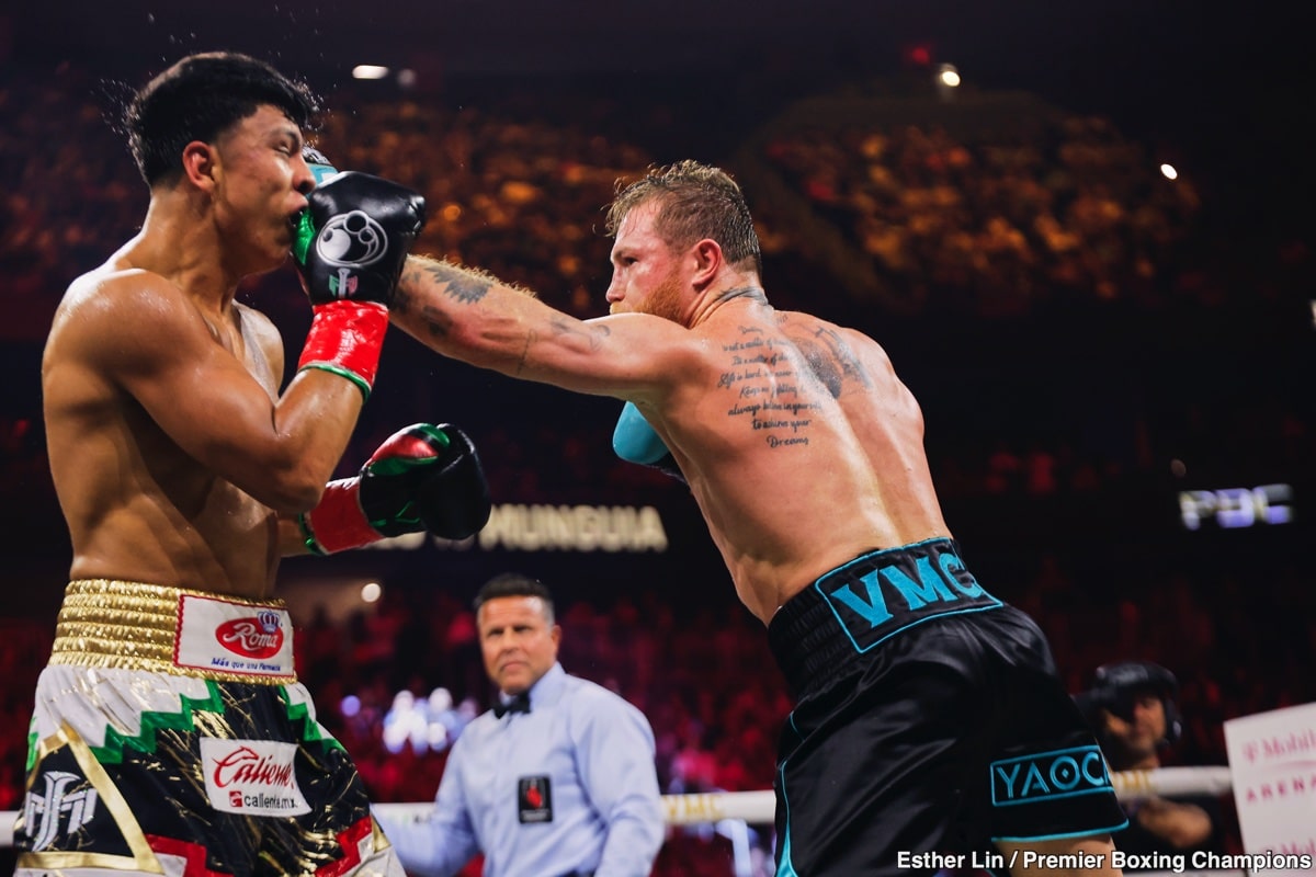 Canelo Alvarez Dominates Munguia - Boxing Results