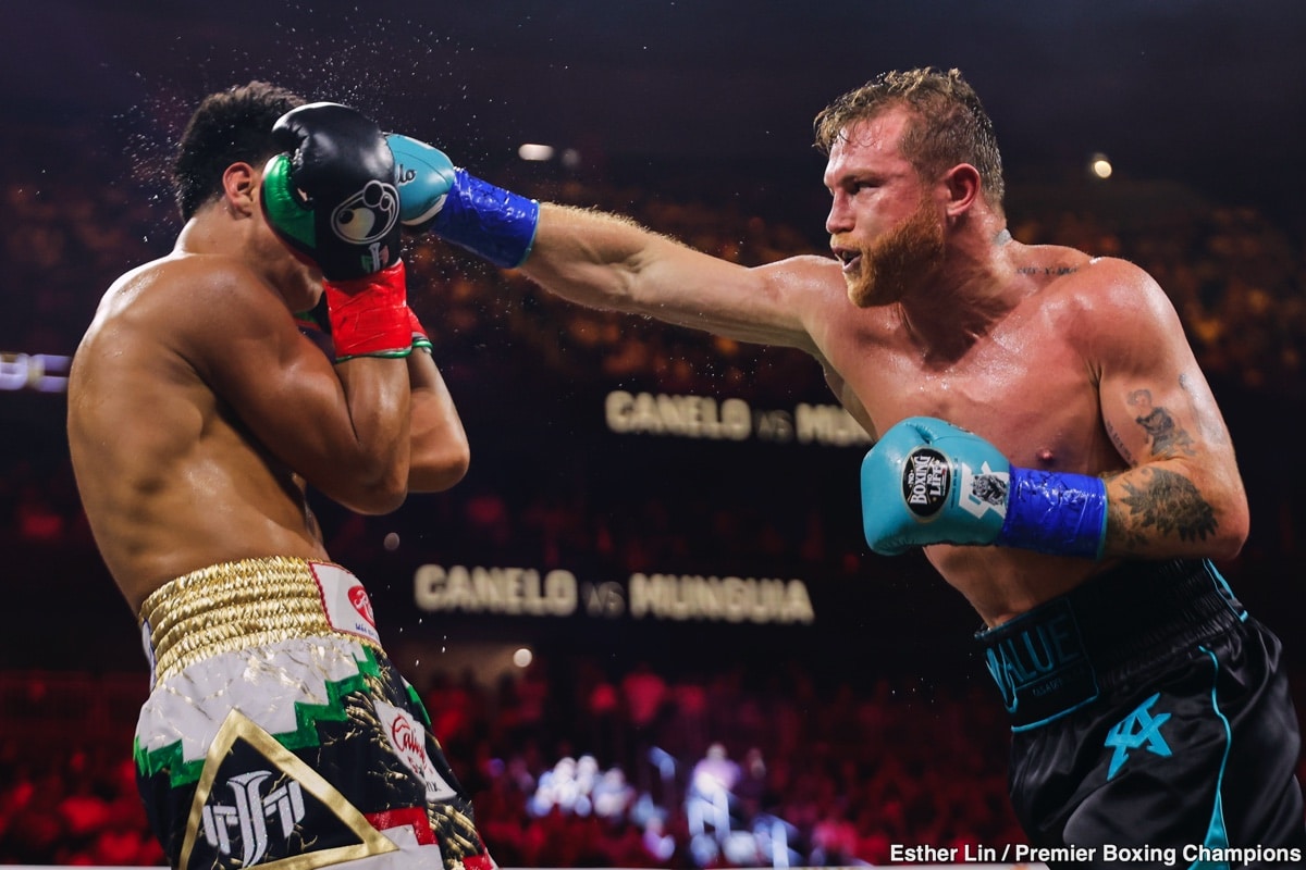 Canelo Alvarez Dominates Munguia - Boxing Results