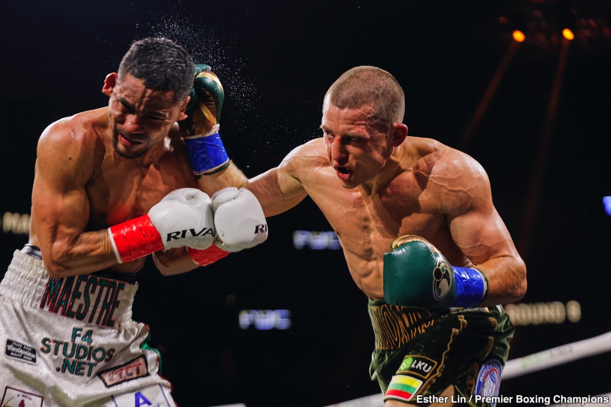 Jaron Ennis vs. Eimantas Stanionis: 147-lb Unification Bout for April 12th