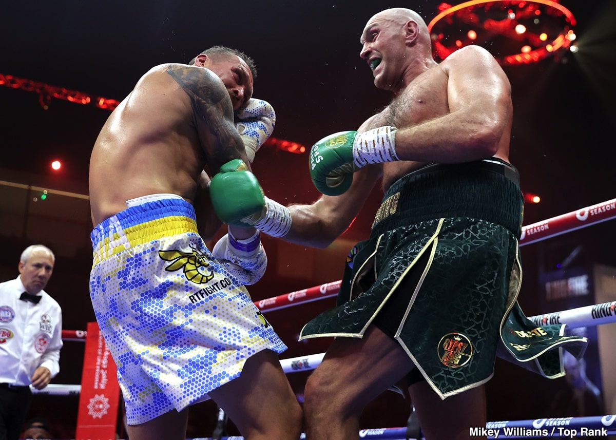 Oleksandr Usyk Defeats Tyson Fury By Split Decision Boxing Results