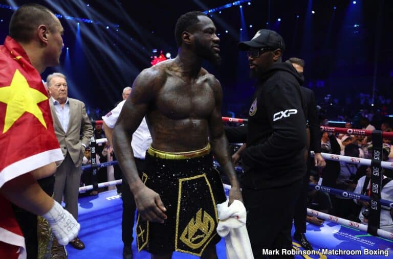 Worryingly, Deontay Wilder's Father Says His Son Has “Got Several Good Years Left”
