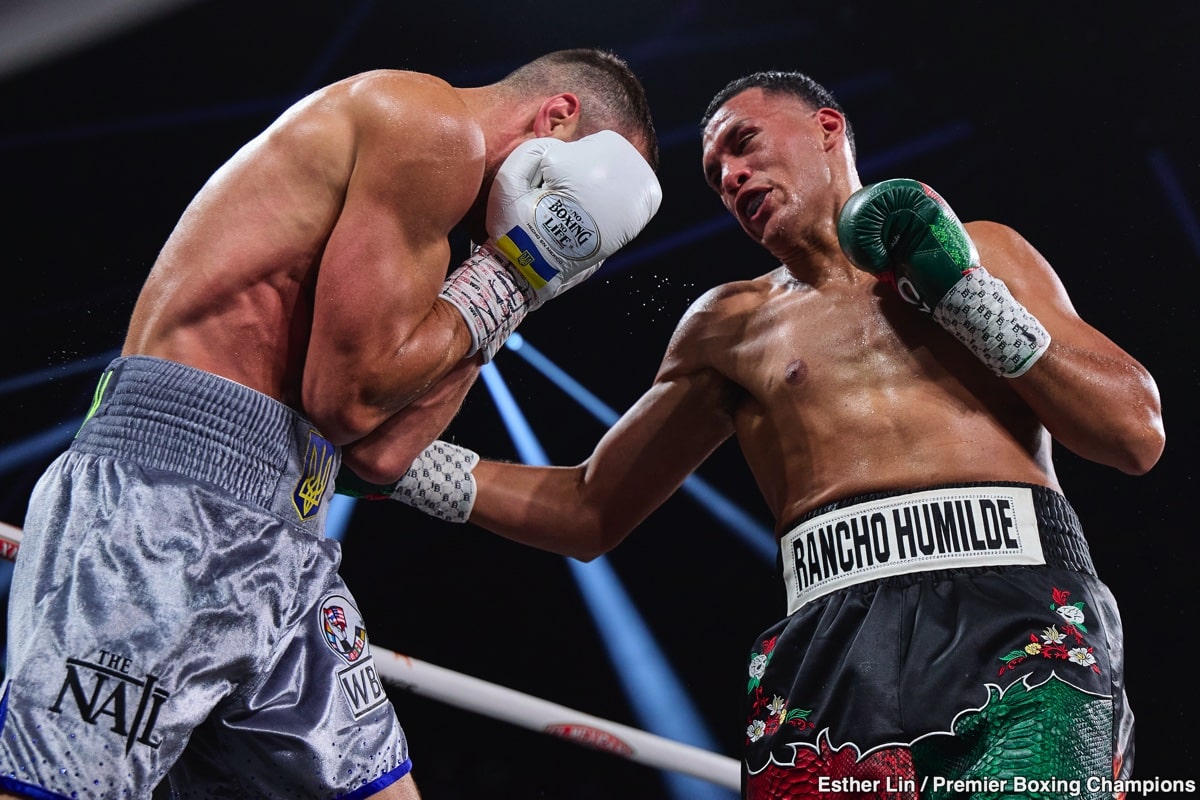 Benavidez Edges Gvozdyk in Grueling Light Heavyweight Debut, Eyes Return to 168 - Boxing Results