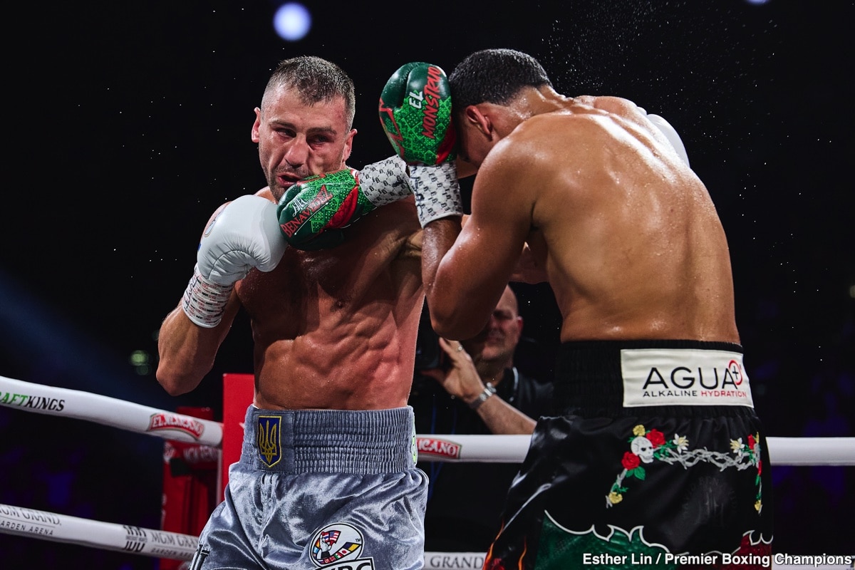 Benavidez Edges Gvozdyk in Grueling Light Heavyweight Debut, Eyes Return to 168 - Boxing Results